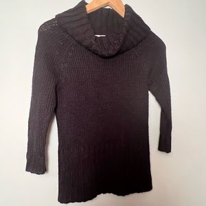 Black sweater comfy cozy long sleeve LS